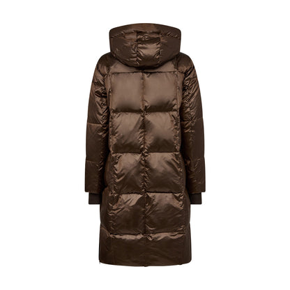 Nova Metallic Down Jacket - Rain Drum