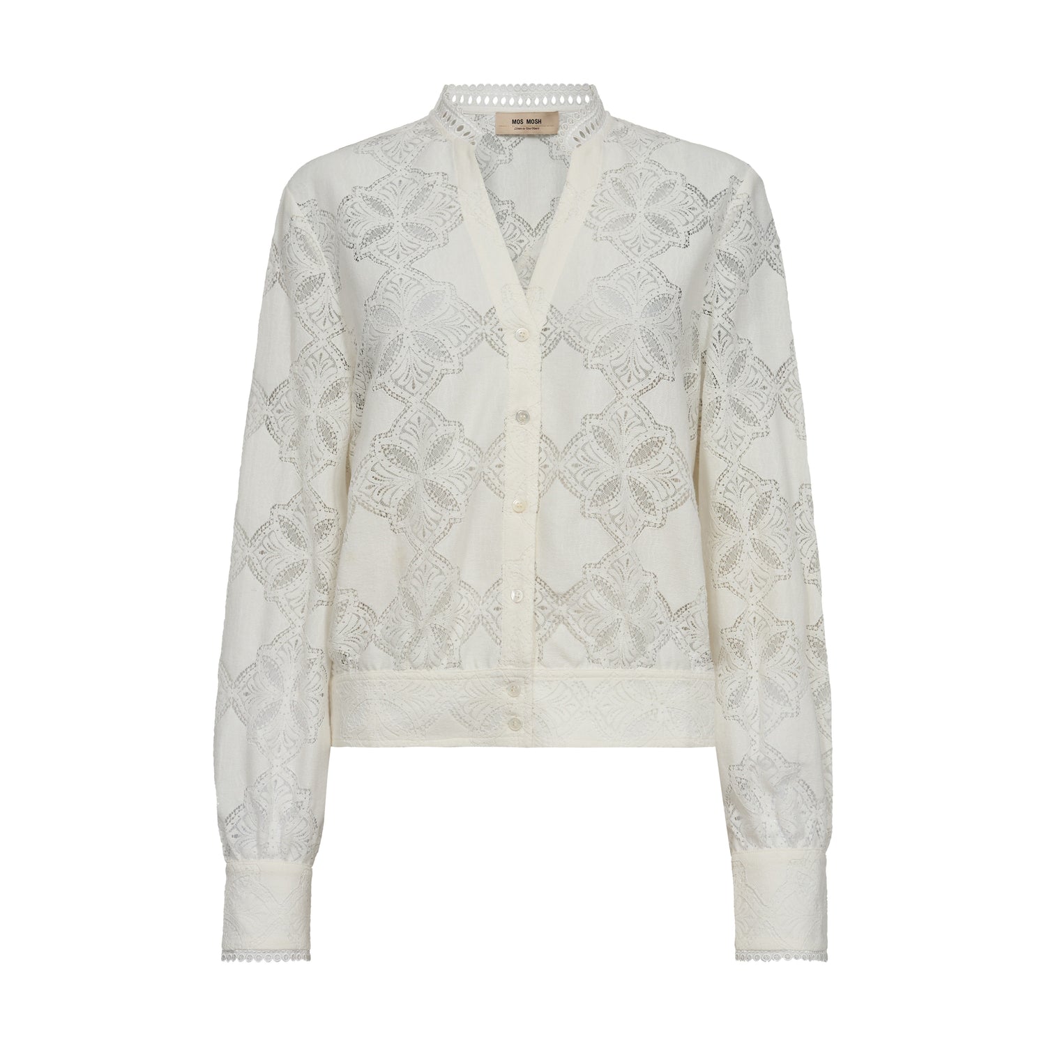 Monia Yen Lace Shirt - Ecru