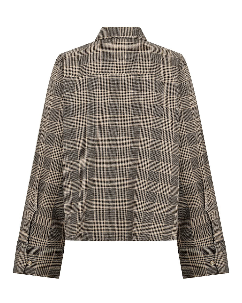 Ayen Princ Check Shirt - Black