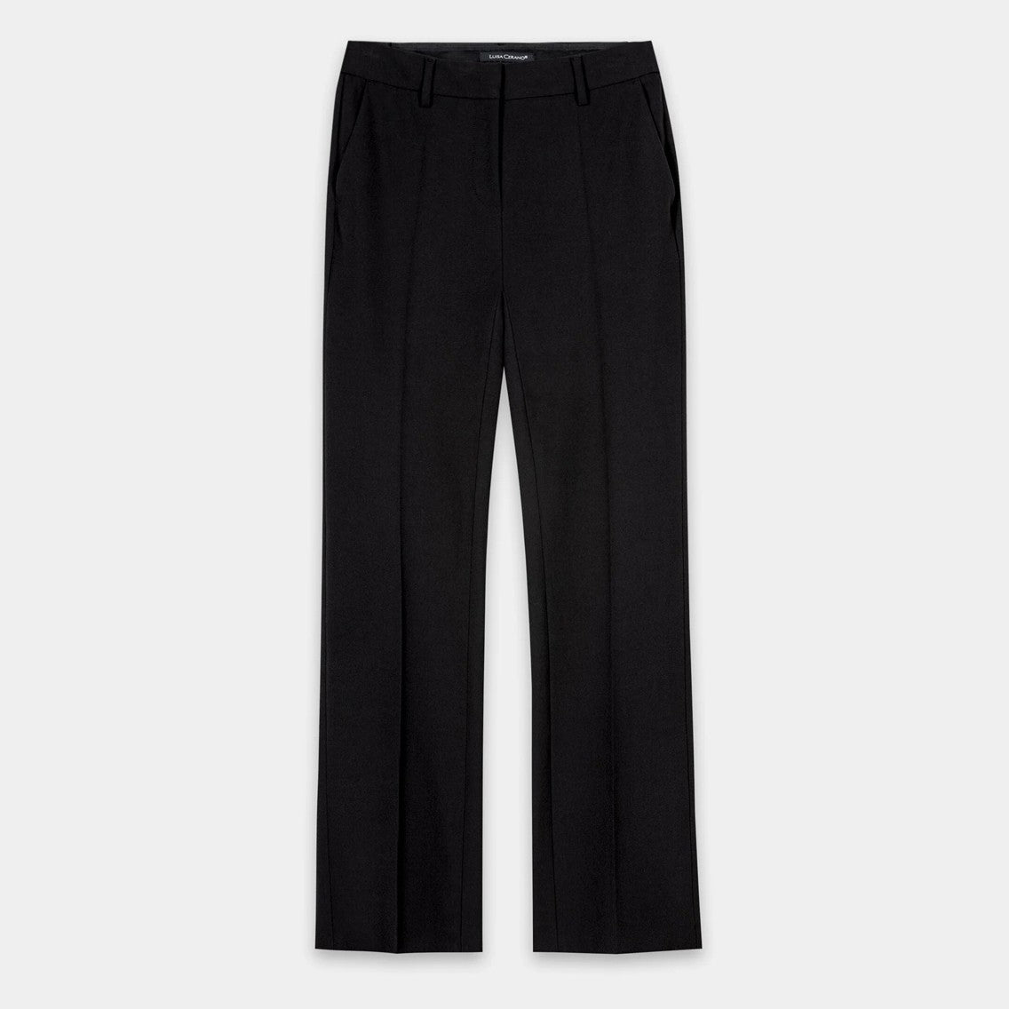 Baby Flare Smart Trouser - Black