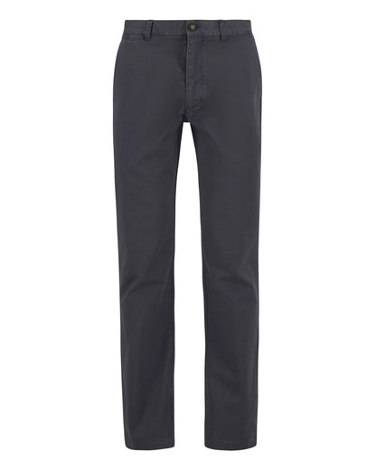 Washed Stretch Twill Tailored Trouser - Washed Navy