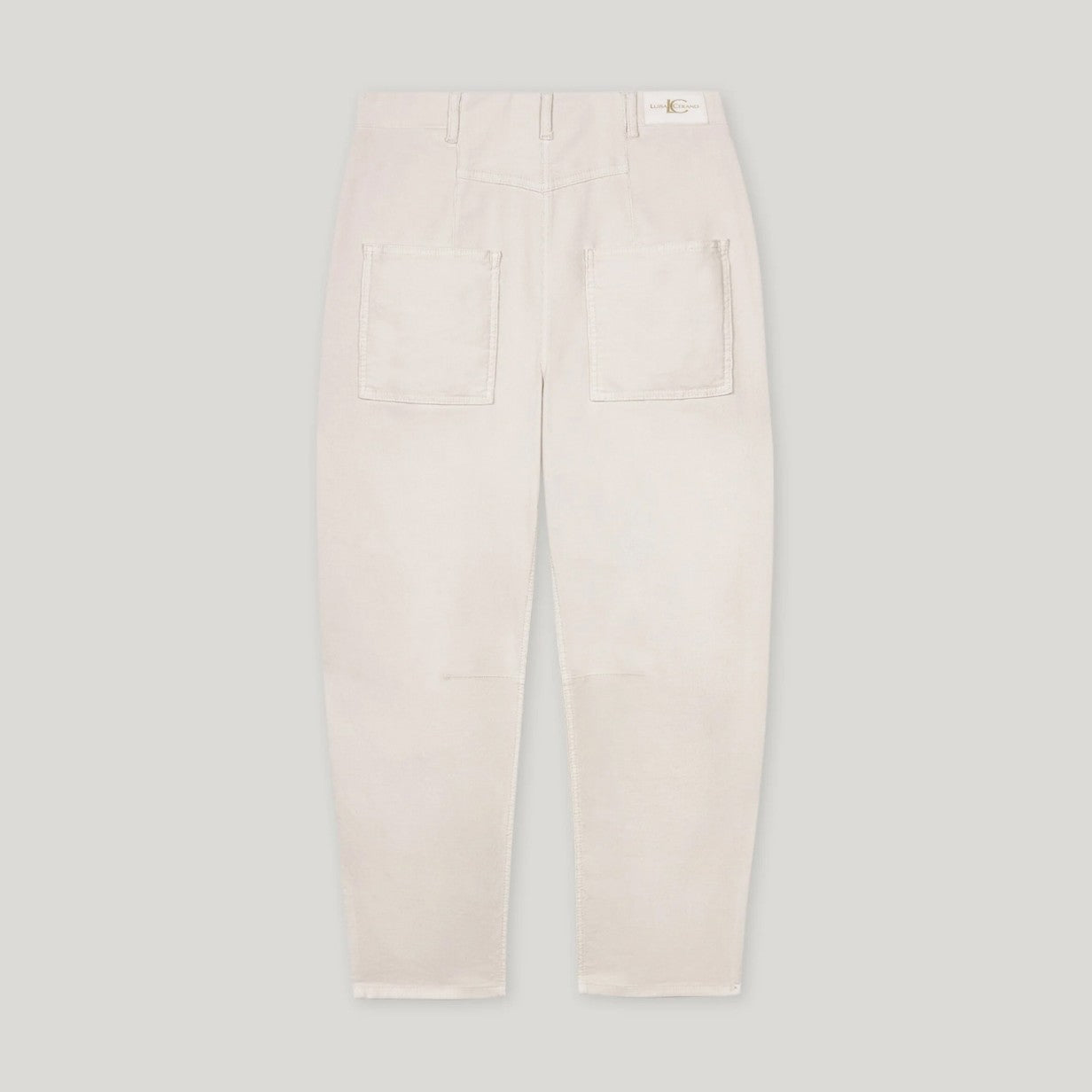 Barrel Trouser - Cream