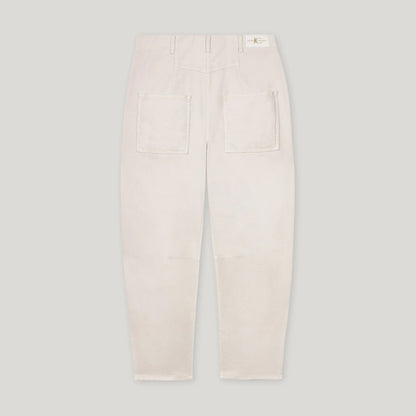 Barrel Trouser - Cream