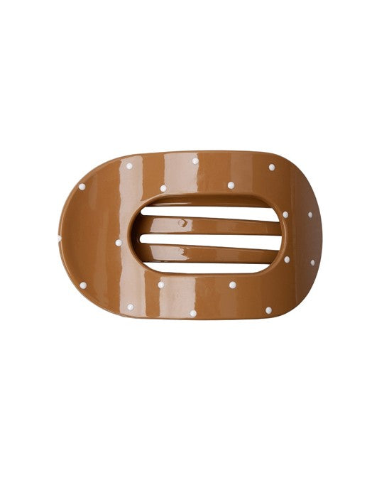 Milla Glossy Hair Claw - Nougat