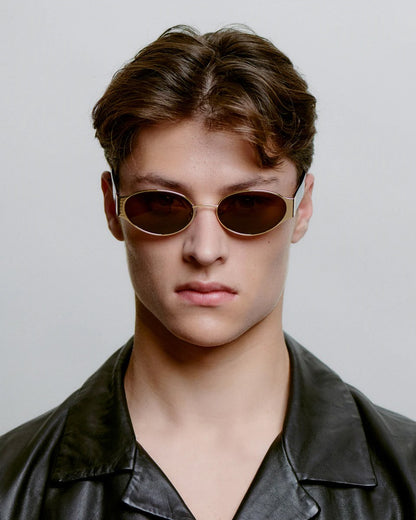 Bella Sunglasses - Gold Demi Tortoise