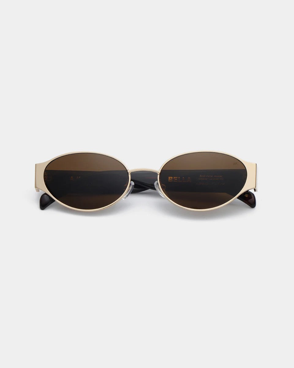 Bella Sunglasses - Gold Demi Tortoise