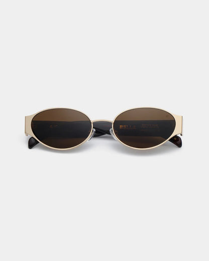 Bella Sunglasses - Gold Demi Tortoise