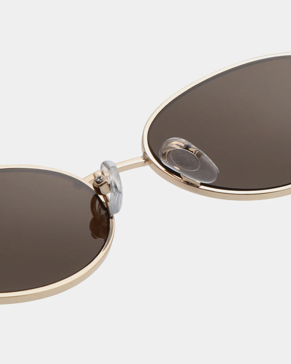 Bella Sunglasses - Gold Demi Tortoise