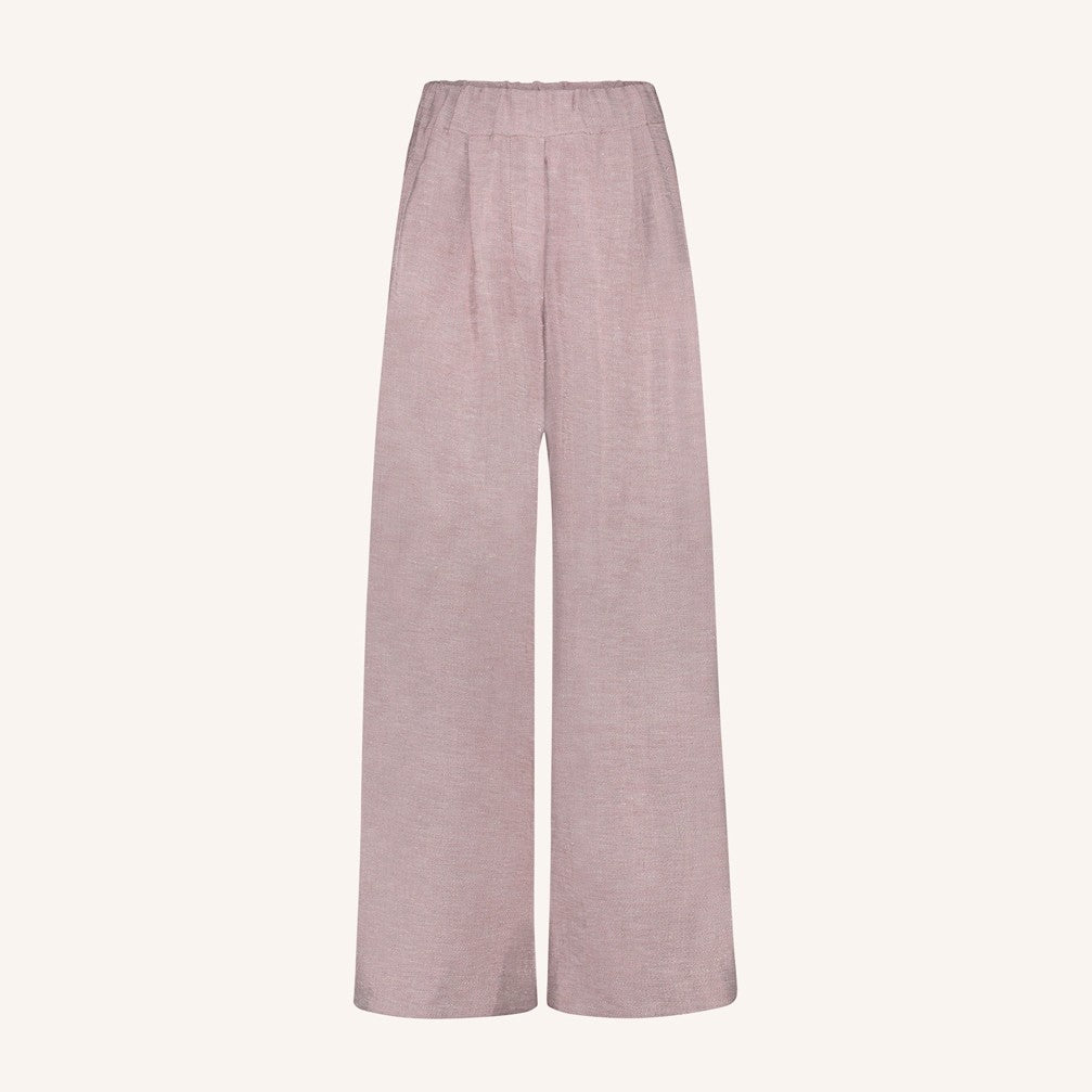 Benji Gloss Pants - Rose
