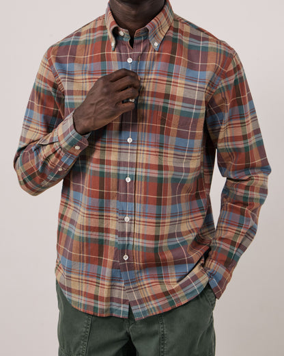 Pitt Plaid Shirt - Copper