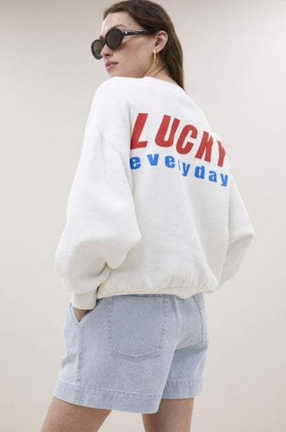 Bibi Lucky Sweatshirt - Off White