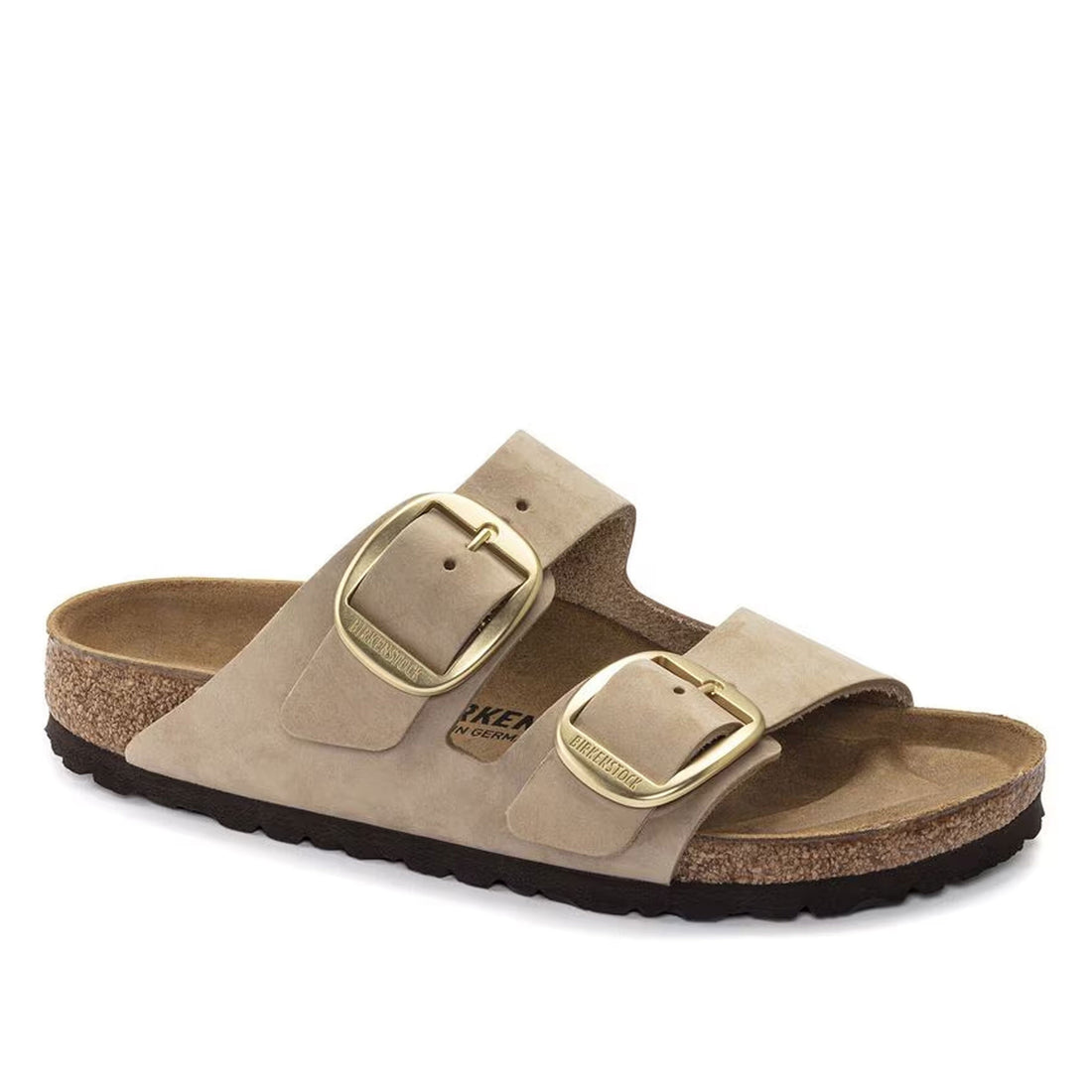 Arizona Big Buckle Nubuk Leather - Sandcastle