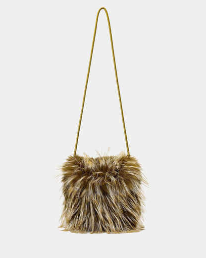 Boho Faux Fur Bag - Olio