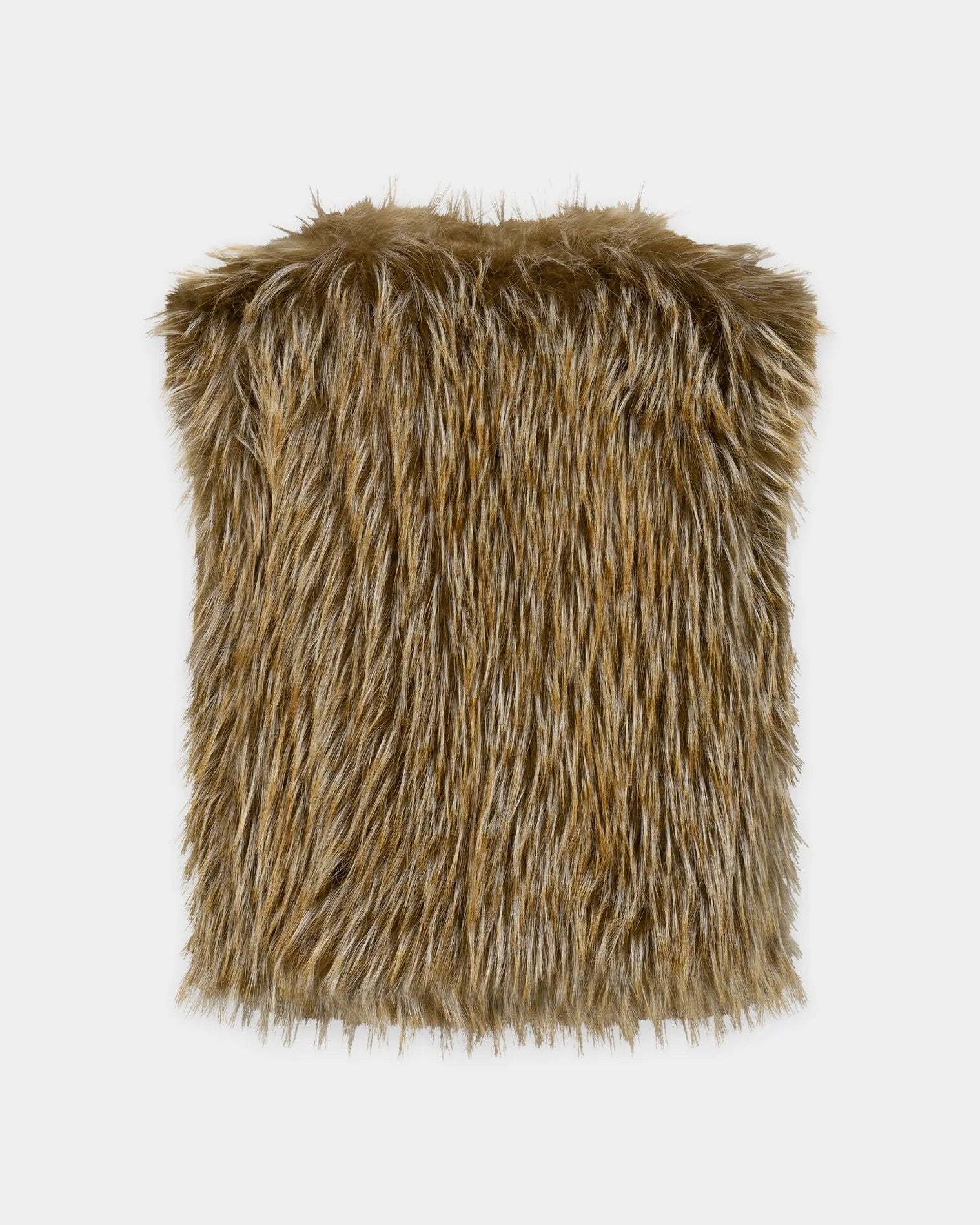 Boho Faux Fur Gilet - Olio
