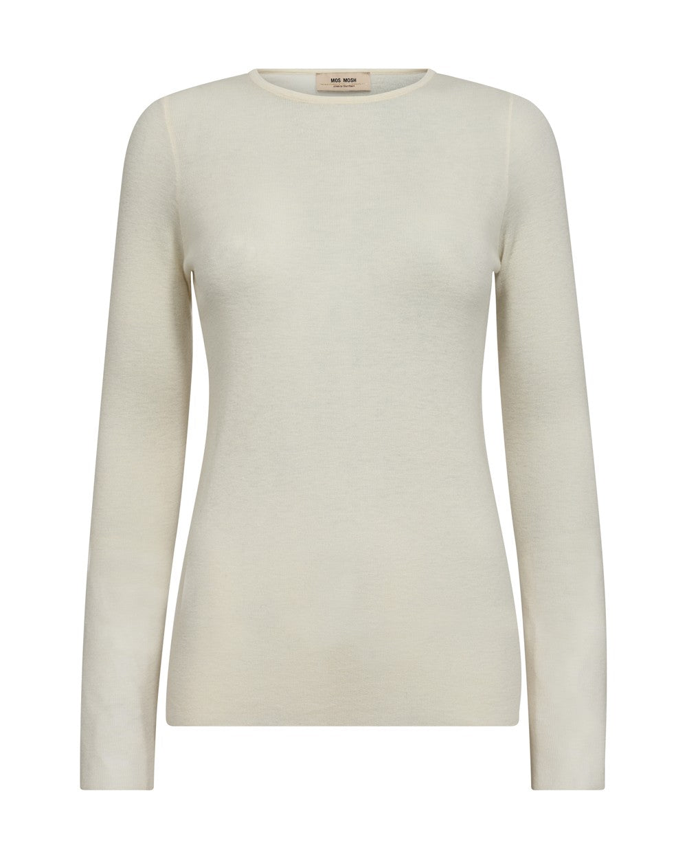 Bouch O-Neck Knit - Ecru