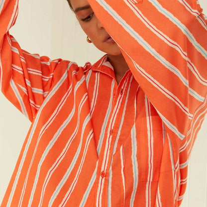Bounty Shirt - Orange Stripe