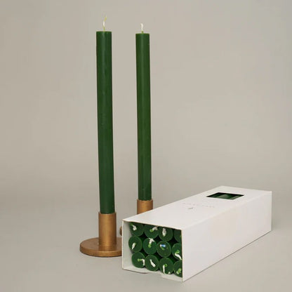 Dining Candle - Holly Leaf