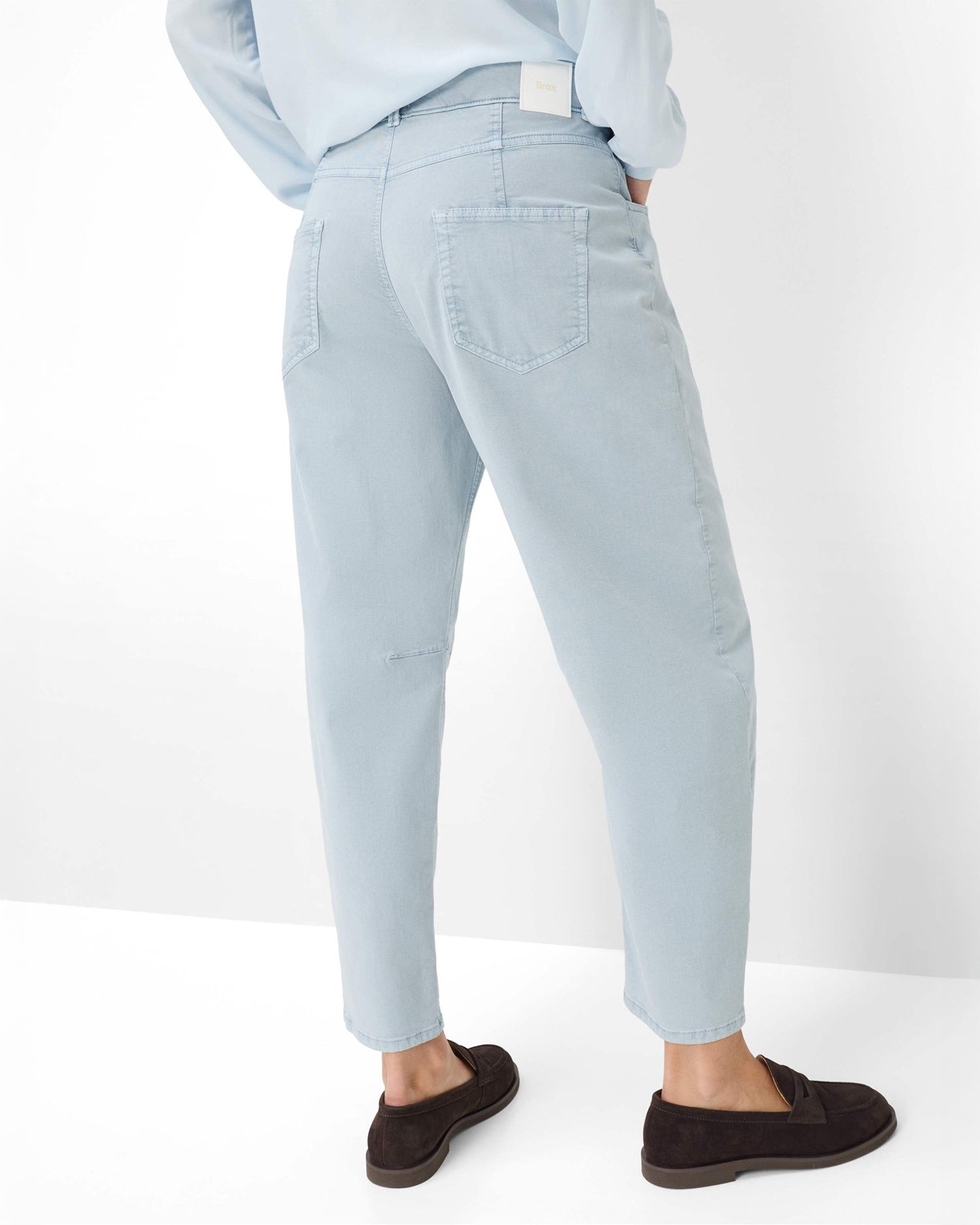 Megan 5 Pocket Trousers - Vintage Blue
