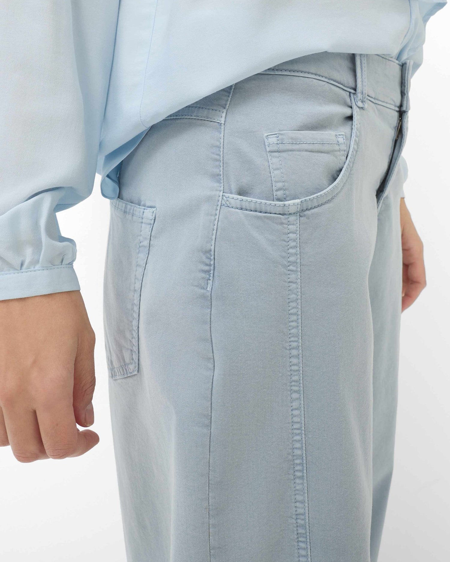 Megan 5 Pocket Trousers - Vintage Blue
