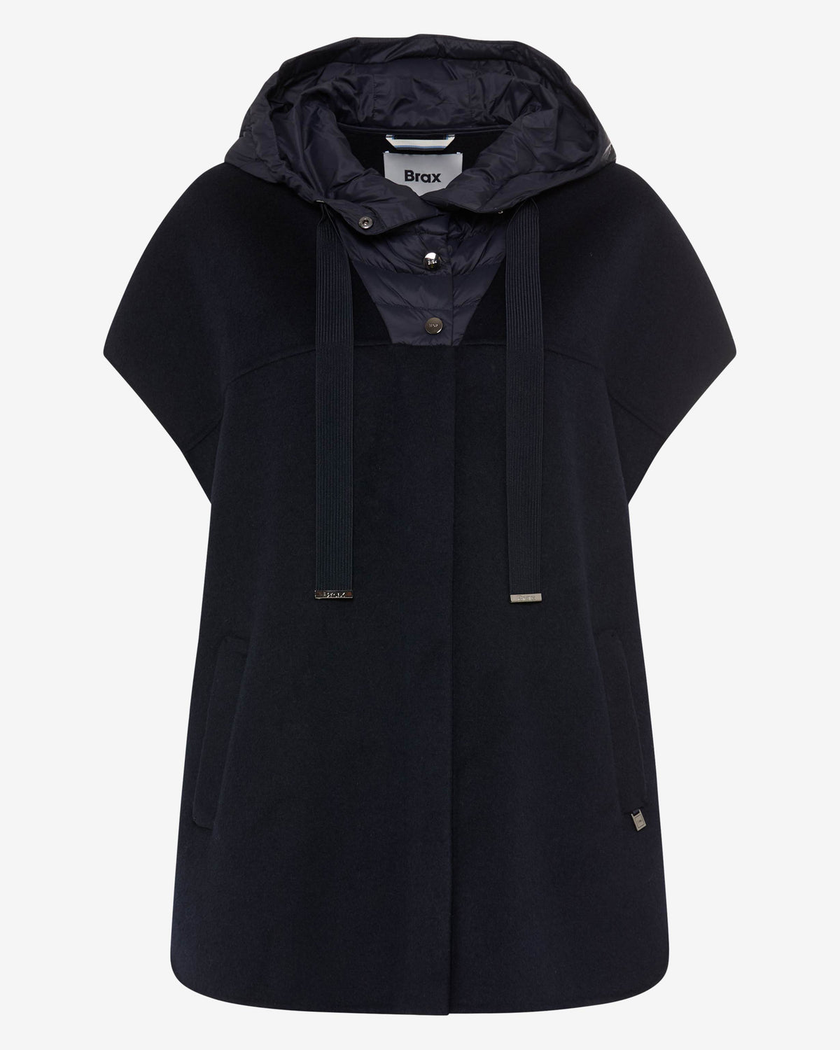 Holly Cape Jacket - Navy