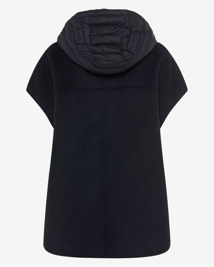 Holly Cape Jacket - Navy