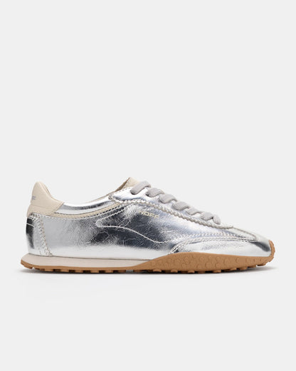 Bridge Metallic Trainer - Silver