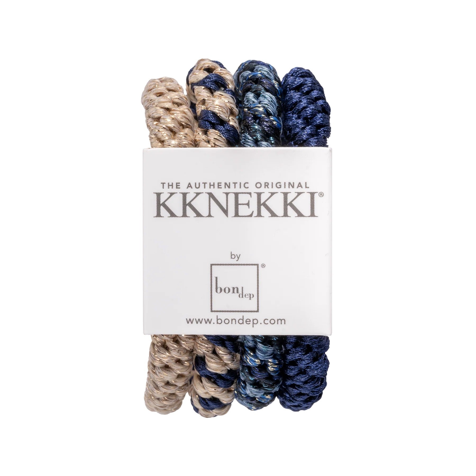 Kknekki Hair Bundle 4 Pack - Bundle 3 Navy Beige