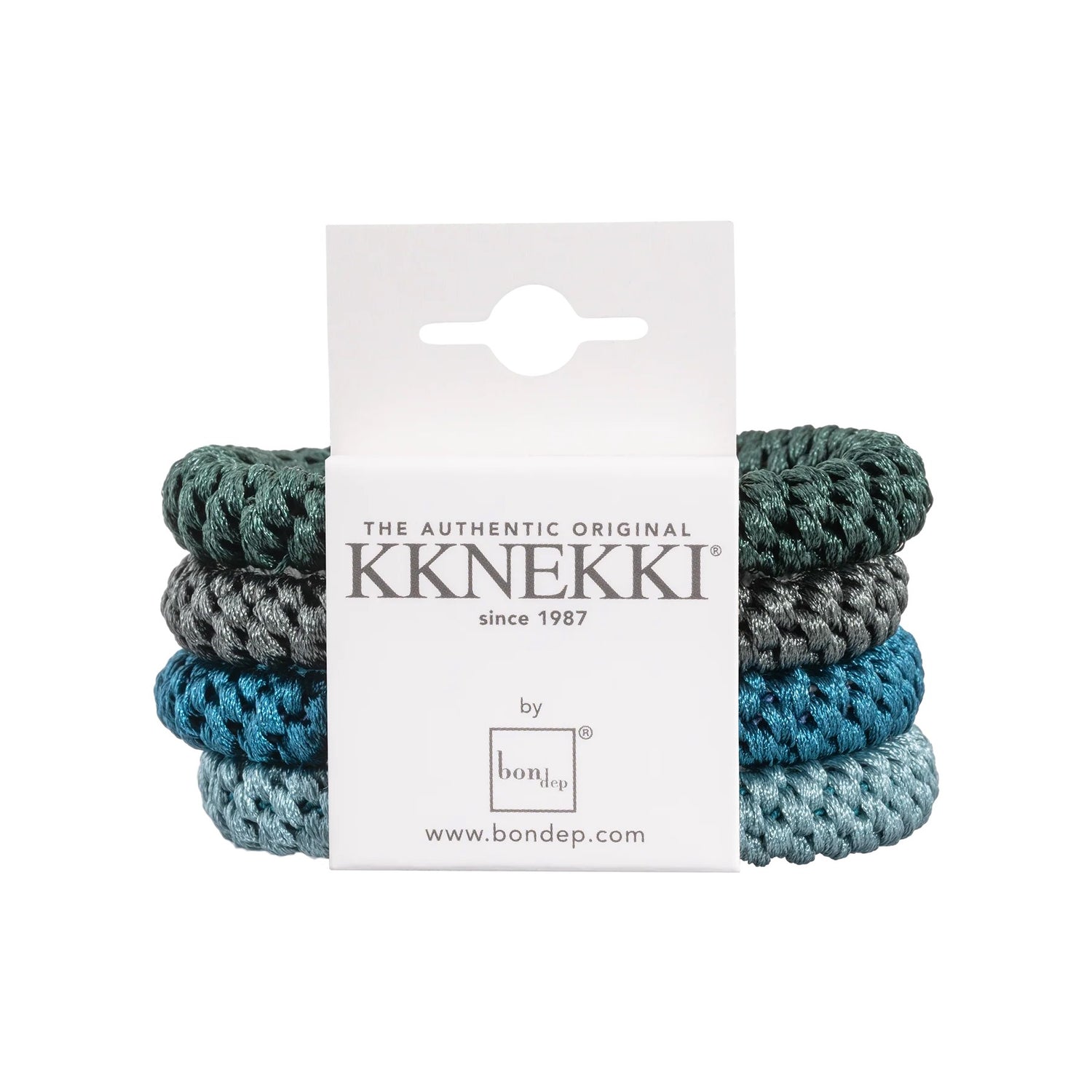 Kkneckki Hair Bundle 4 Pack - Teal Bundle 50