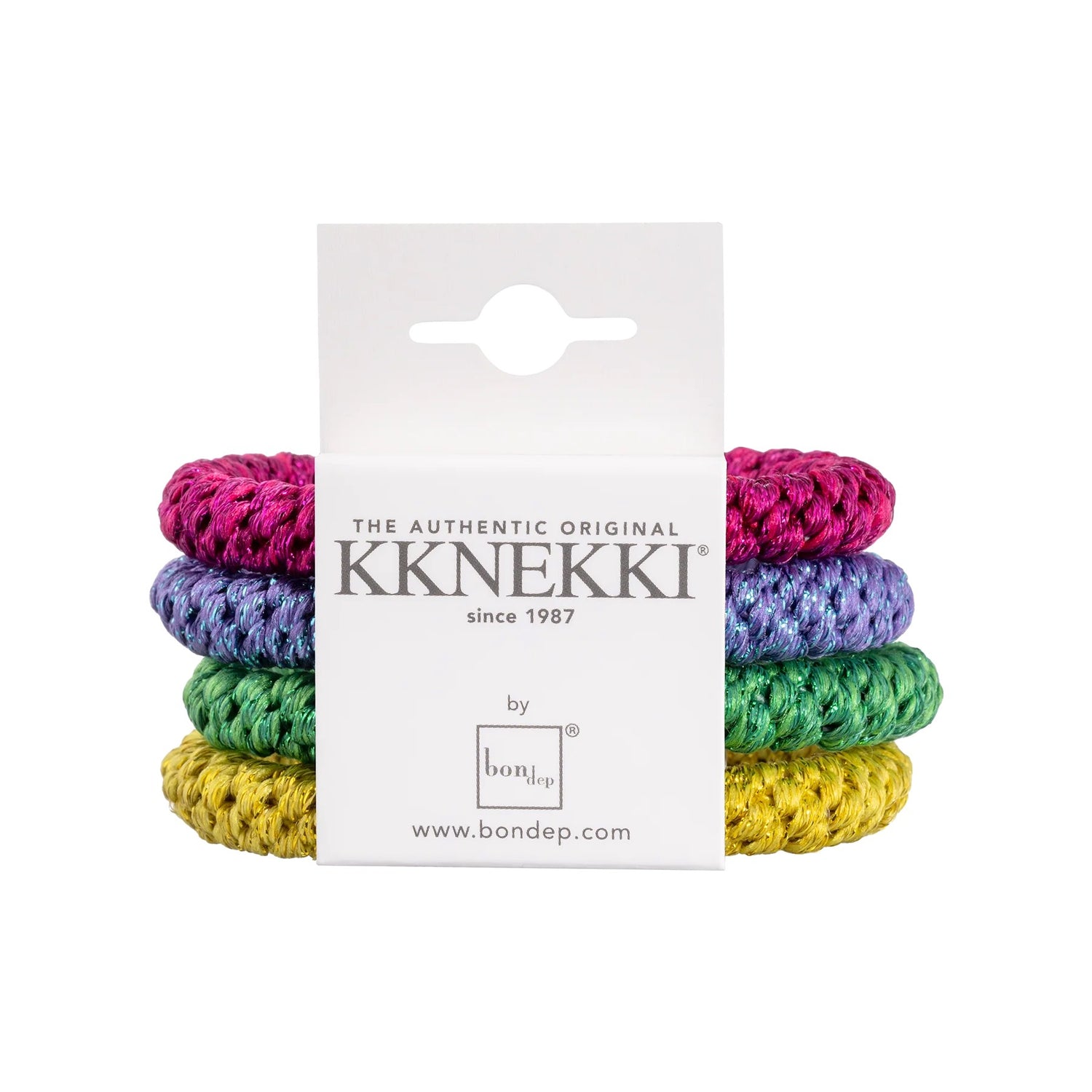 Kkneckki Hair Bundle 4 Pack - Bright Colours Bundle 55