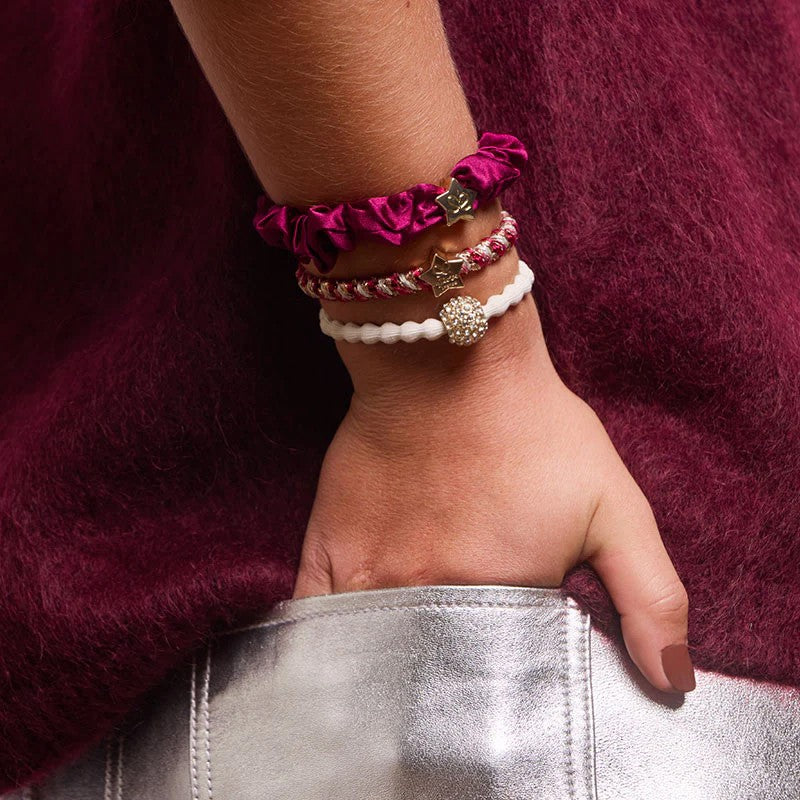 Candy Cane Sparkle 3 Set - Red and White