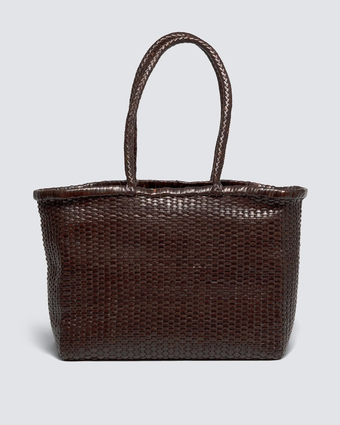 B Weave Big - Dark Brown