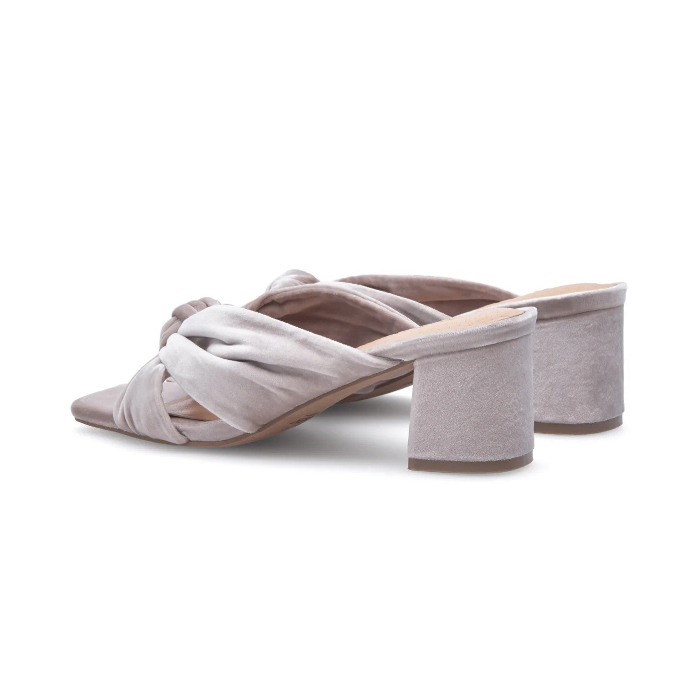 Carla Slip On Heel - Powder