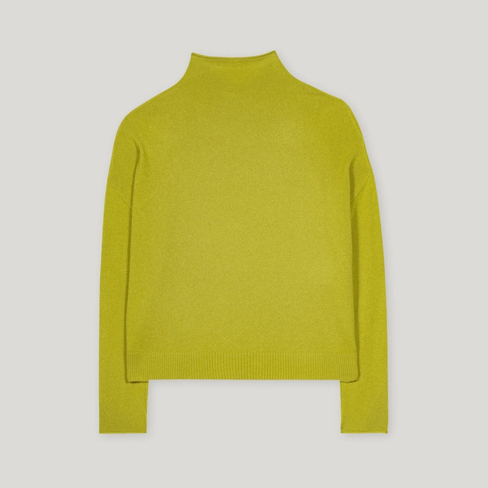 Cashmere Blend Jumper - Acid Green