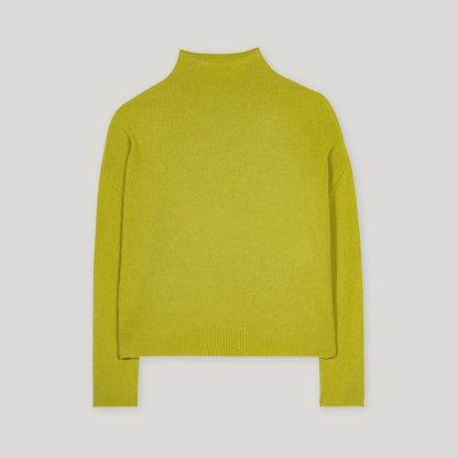 Cashmere Blend Jumper - Acid Green