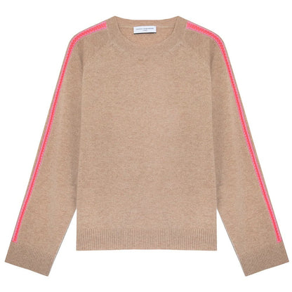 Coro Lace Side Panel Jumper - Baby Camel