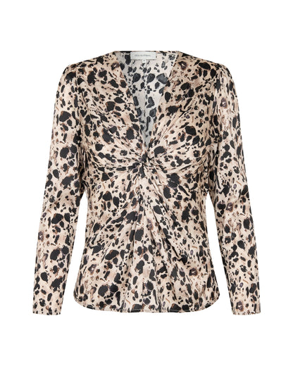 Cecilie Blouse With Drape Detail - Sauvage
