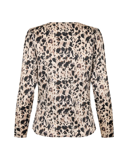 Cecilie Blouse With Drape Detail - Sauvage