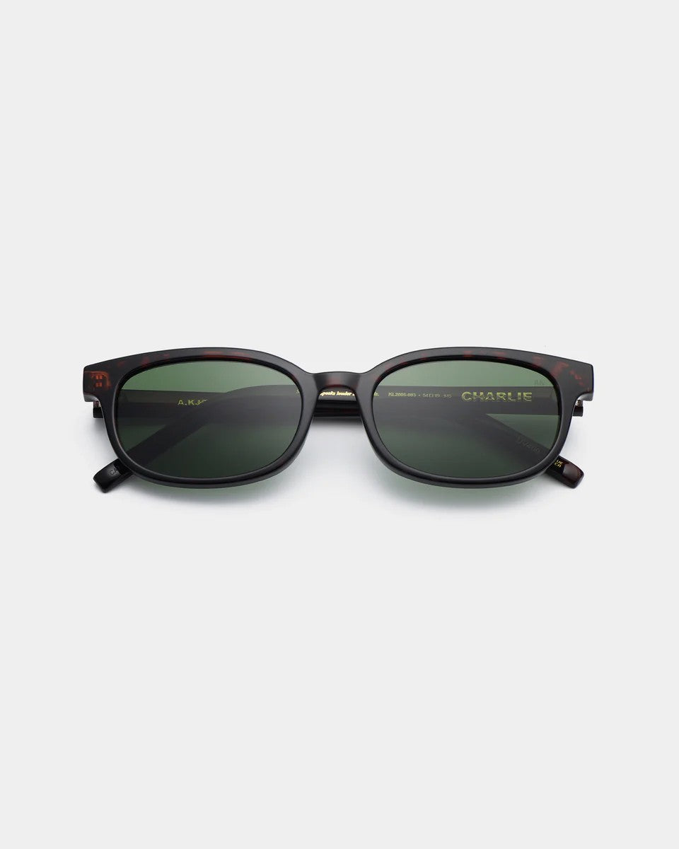 Charlie Sunglasses - Demi Tortoise