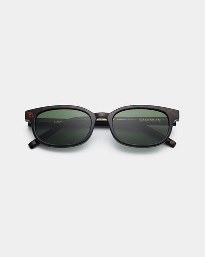 Charlie Sunglasses - Demi Tortoise