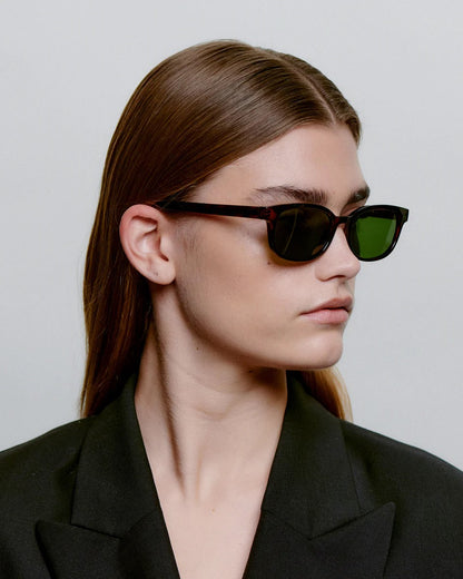 Charlie Sunglasses - Demi Tortoise
