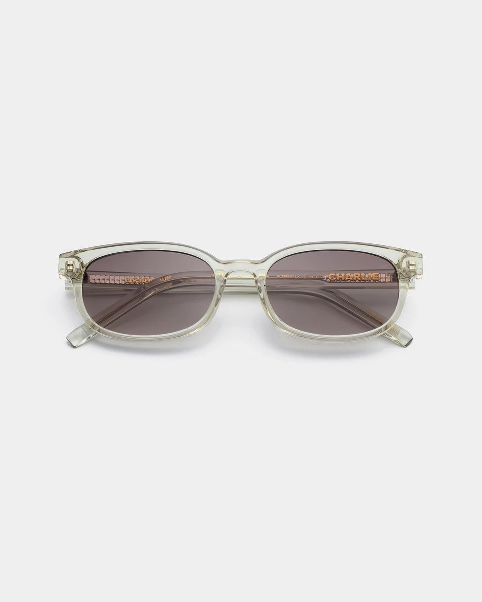 Charlie Sunglasses - Ecru Transparent