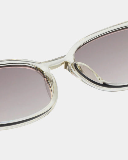 Charlie Sunglasses - Ecru Transparent