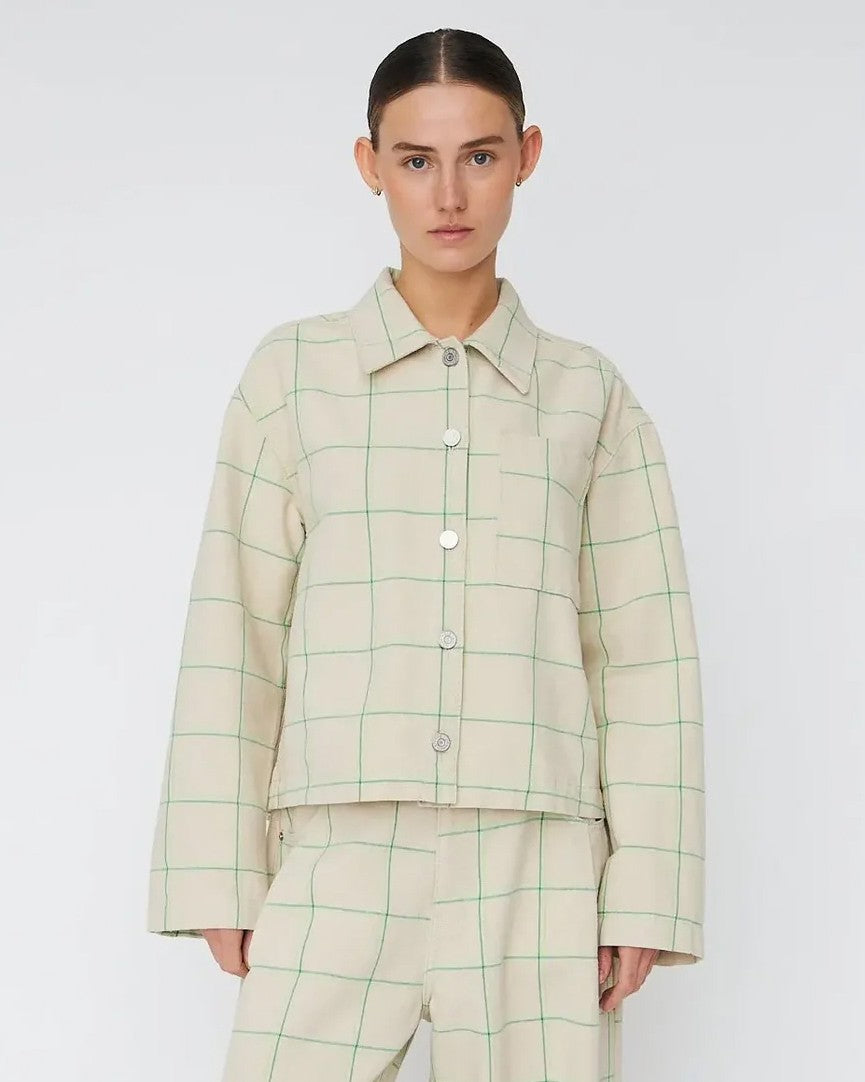 Checked Shirt - Creme Check