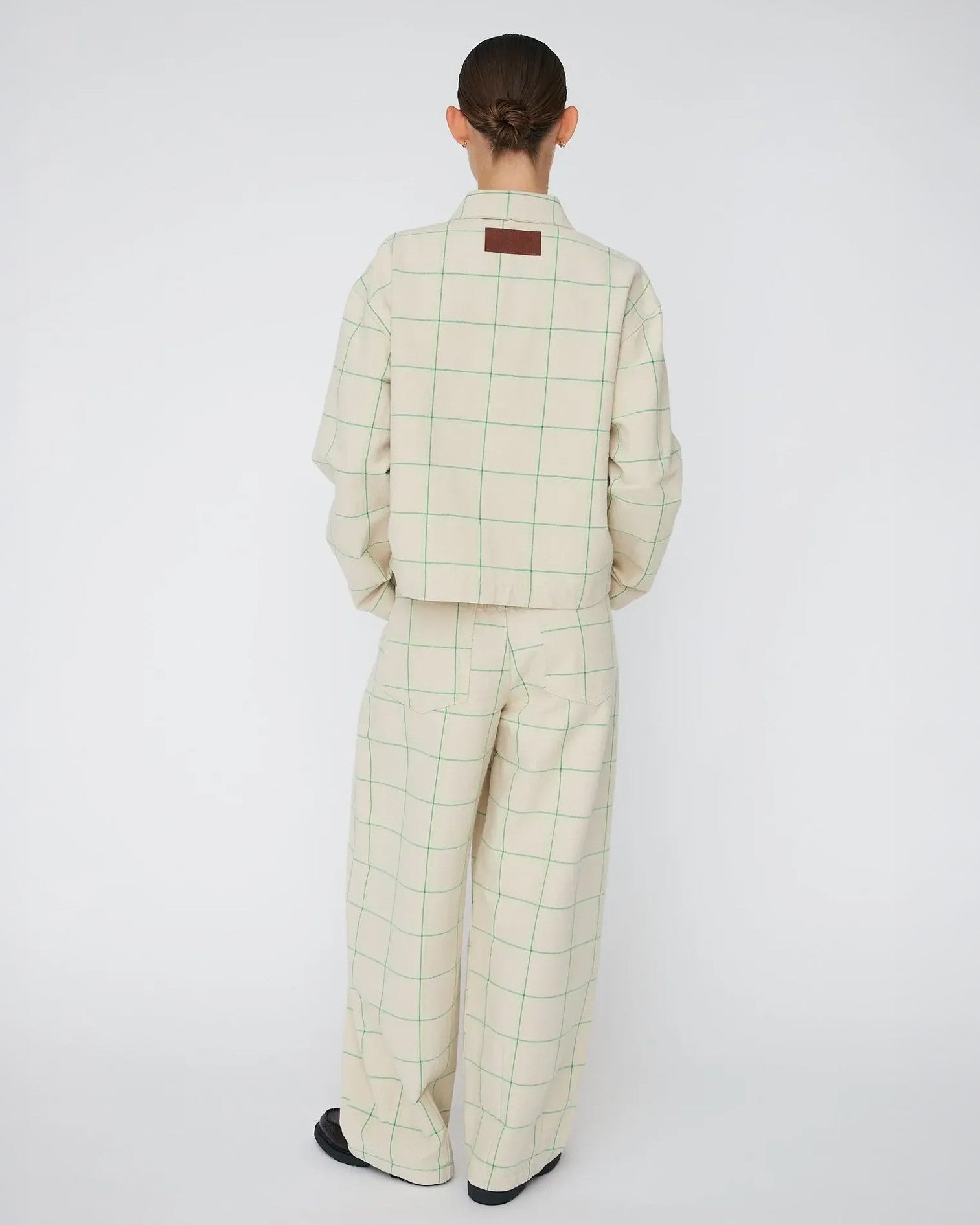 Checked Shirt - Creme Check