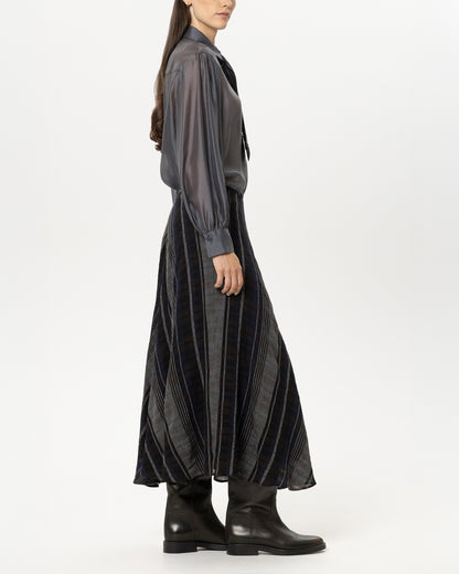 Check Skirt - Multi