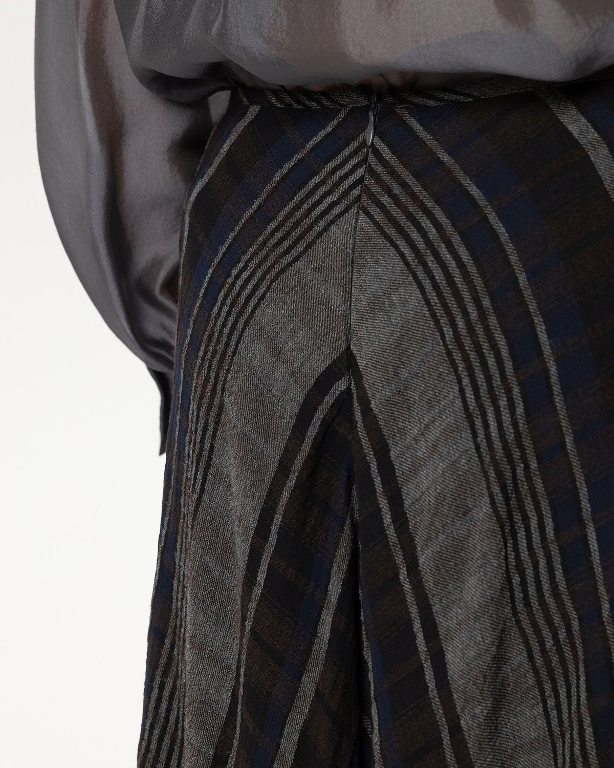 Check Skirt - Multi