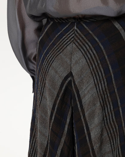 Check Skirt - Multi