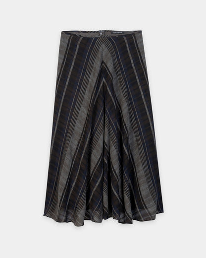 Check Skirt - Multi