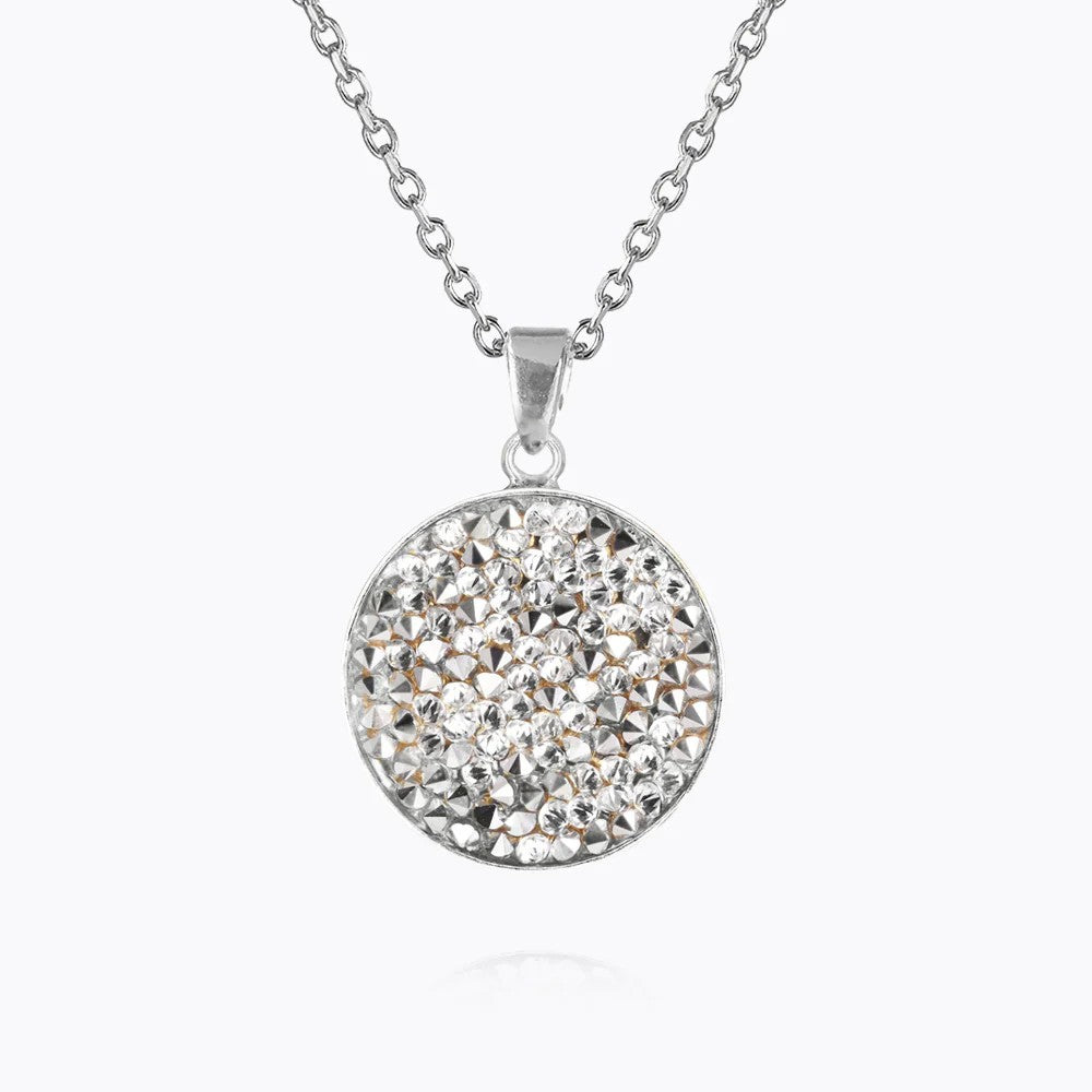 Chloe Necklace Rhodium - Cal Gold