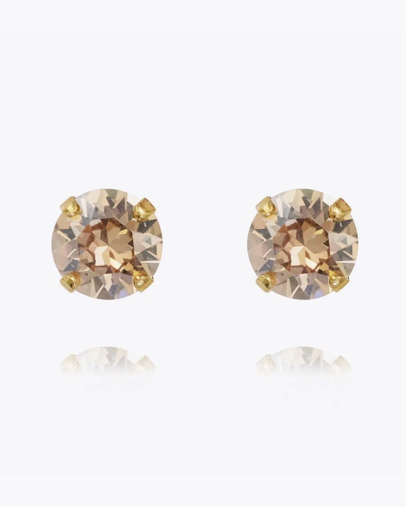 Classic Stud Earrings Gold - Golden Shadow